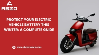 Protect Your Electric Vehicle Battery This Winter A Complete Guide