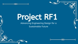 Discover Renovare RF1_ Project RF1's Breakthrough in Sustainable Innovation