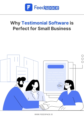 why testimonial software is perfect for small