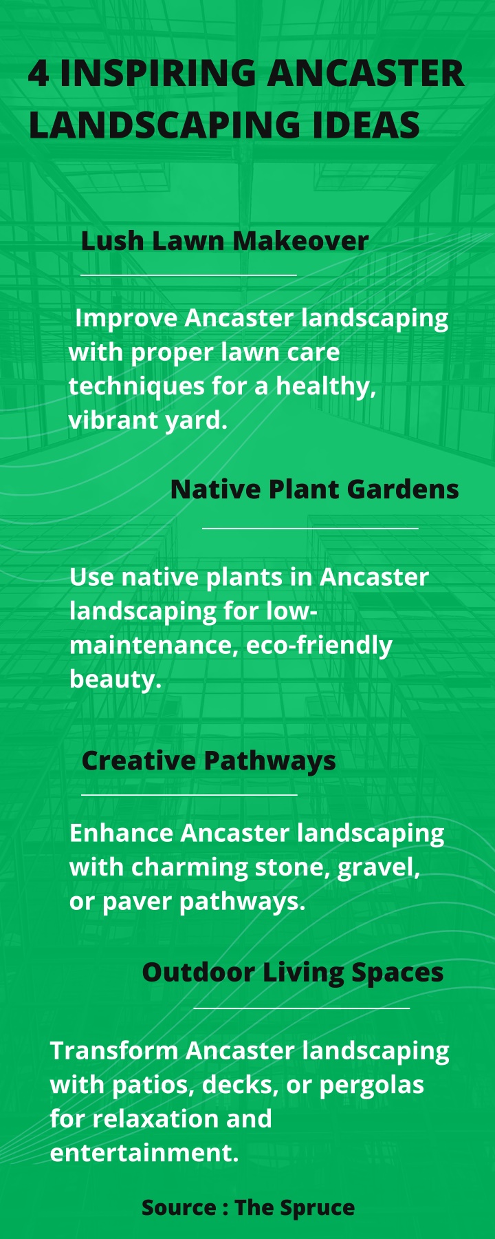 4 inspiring ancaster landscaping ideas