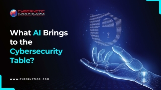 What AI Brings to The Cyber Security Table?