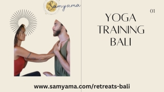 Yoga training Bali