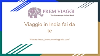 Viaggio in India fai da te