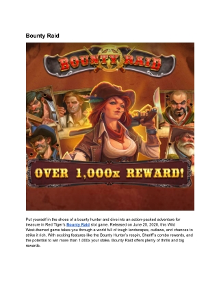 Bounty Raid