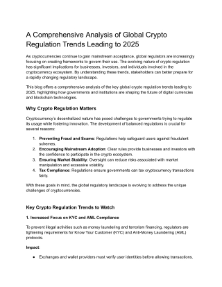 a comprehensive analysis of global crypto