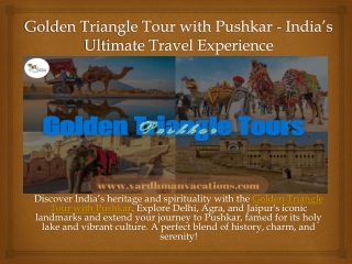 Explore India's Spiritual Heritage pushkar