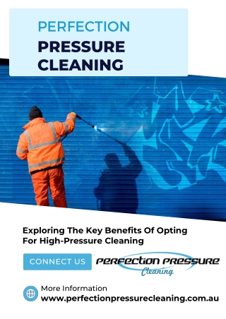 Exploring The Key Benefits Of Opting For High-Pressure Cleaning