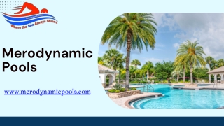 merodynamic pools