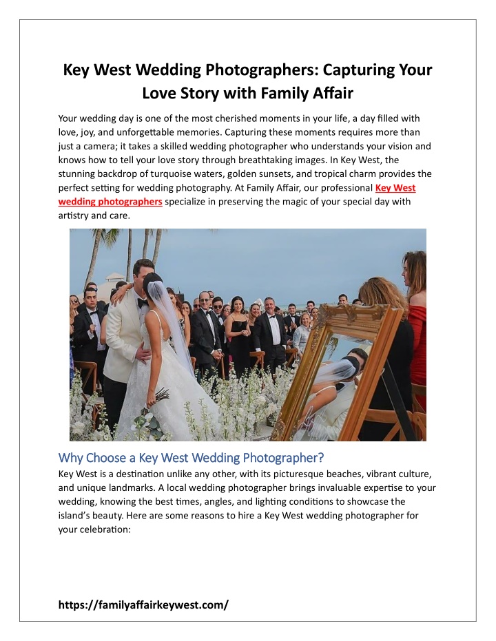 key west wedding photographers capturing your