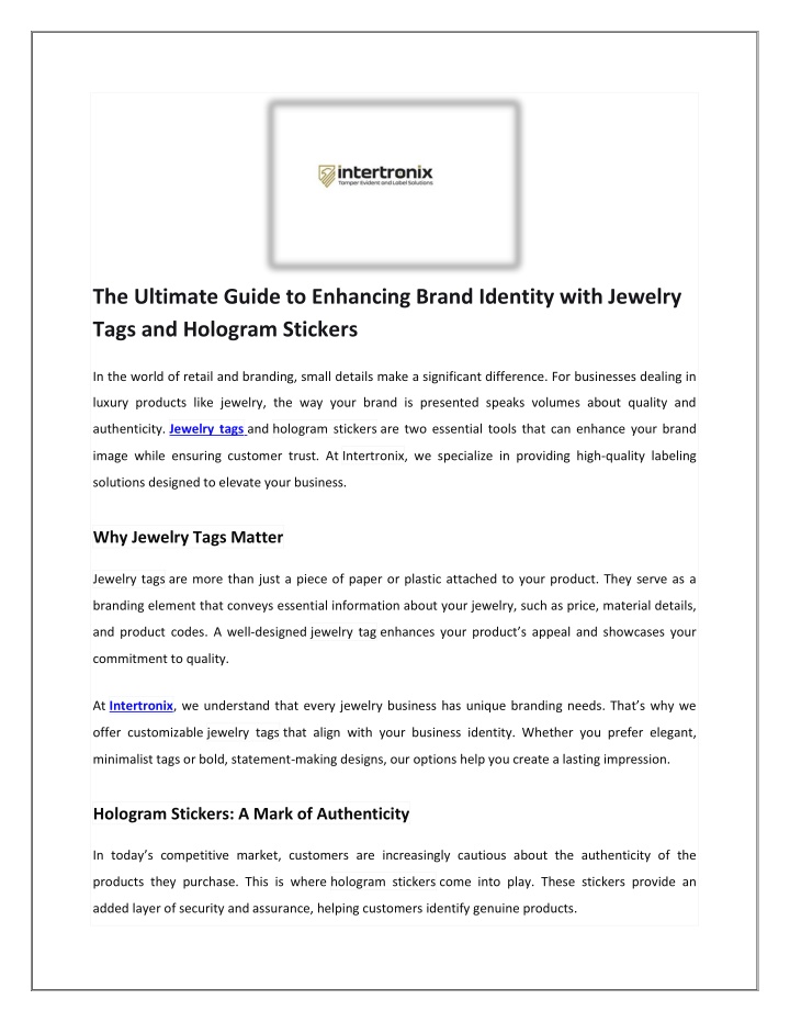 the ultimate guide to enhancing brand identity