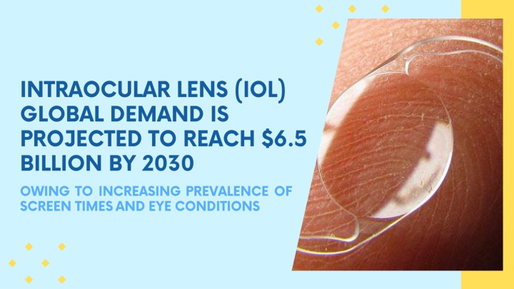 intraocular lens iol global demand is projected