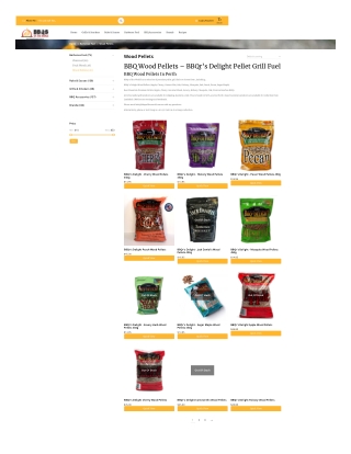 Natural Wood Pellets for Delicious Barbecue Flavors