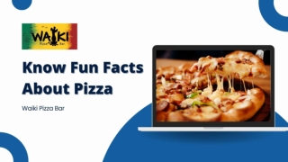 Discover The Fun Facts About Pizzs - Pizza Bar