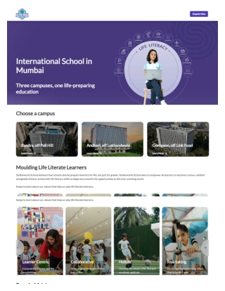 Stellarworld International School | Best International School in Mumbai