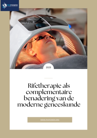 Rifetherapie als complementaire benadering van de moderne geneeskunde (1)