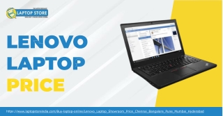 Explore the Best Lenovo Laptop Prices at Laptop-Store-India