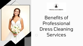 Get Professional Bridesmaid Dress Dry Cleaning Services