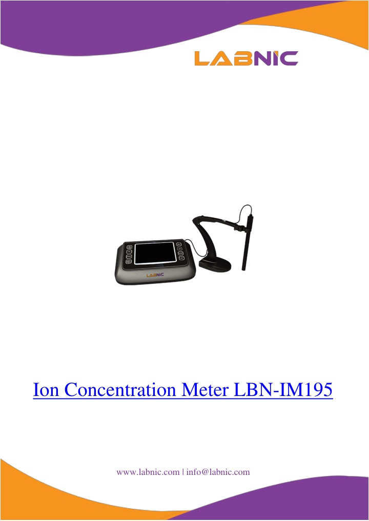 ion concentration meter lbn im195