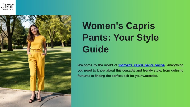 women s capris pants your style guide