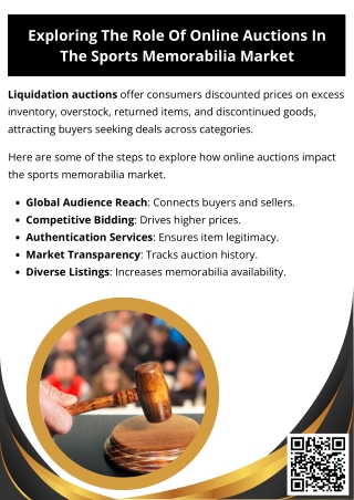 Exploring The Role Of Online Auctions In The Sports Memorabilia Market