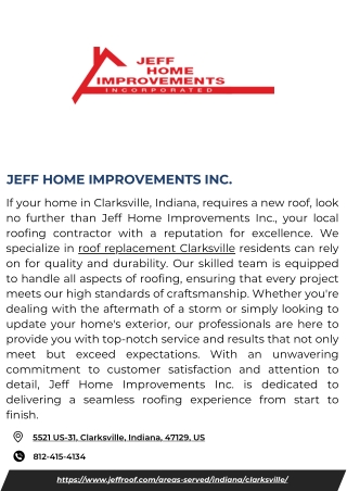 jeff home improvements inc