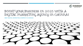 Boost Your Business in 2025 with a Digital marketing Agency in Chennai