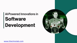 AI-Powered Innovations in Software Development