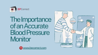 the importance of an accurate blood pressure