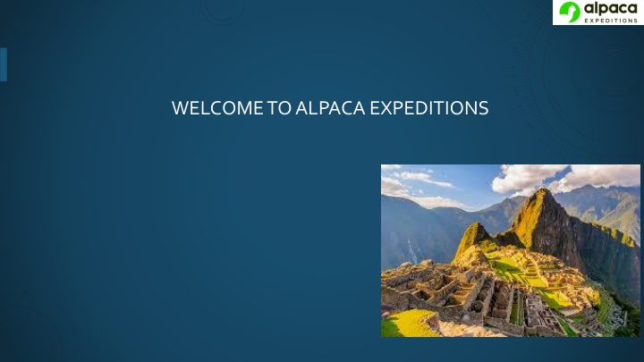 welcome to alpaca expeditions