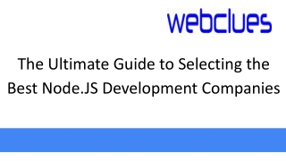 the ultimate guide to selecting the best node