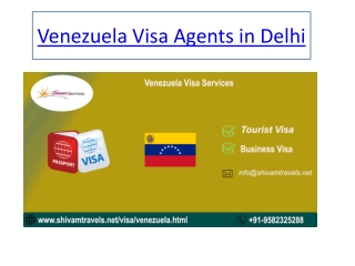 Venezuela Visa Agent in Delhi