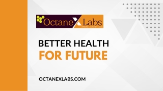 Indian CRO & CDMO Company - OctaneX Labs India