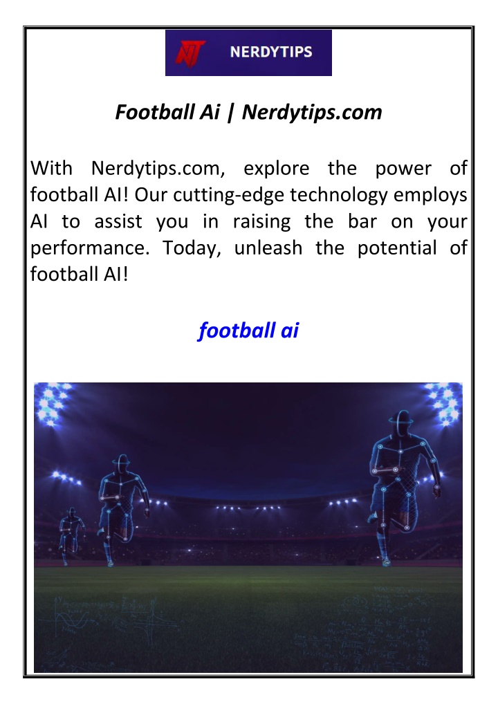 football ai nerdytips com