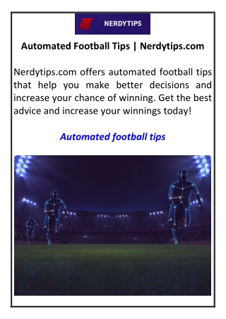 automated football tips nerdytips com