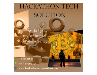 HOW TO RECOVER LOST CRYPTO FUNDS FROM SCAMMERS → CONTACT HACKATHON TECH SOLUTION