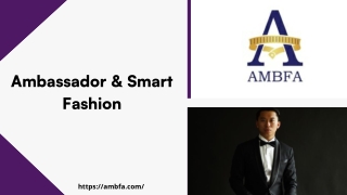 ambassador smart fashion