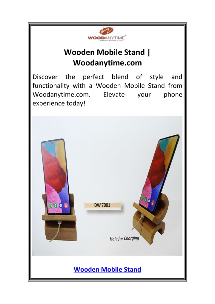 wooden mobile stand woodanytime com