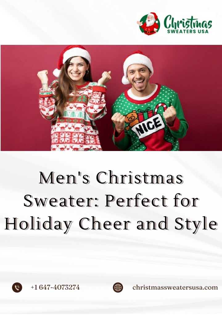 men s christmas men s christmas sweater perfect