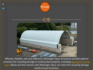 Recycling Storage Solutions For Construction Projects