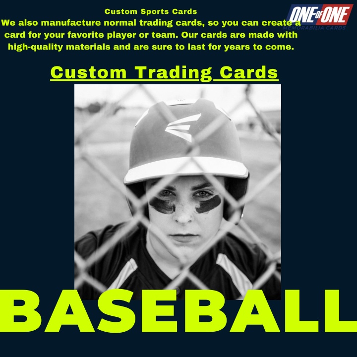 custom sports cards