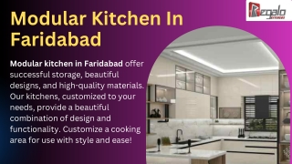 modular kitchen in faridabad