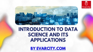 introduction to data science and its applications