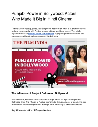 Punjabi Power in Bollywood_ Actors Who Made It Big in Hindi Cinema