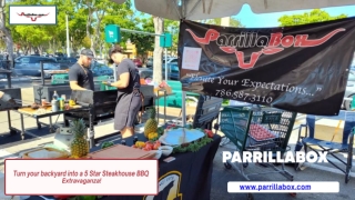 Top Barbecue Catering Services in Palm Springs PPT