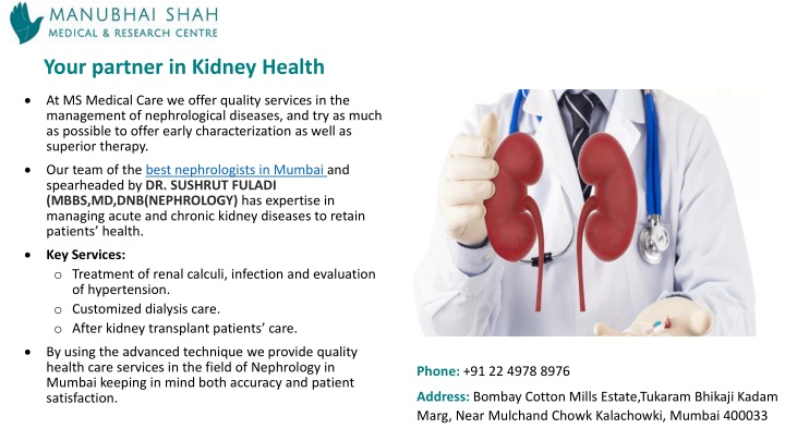 your partner in kidney health