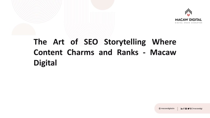 the art of seo storytelling where content charms