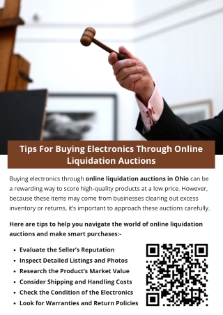 tips for buying electronics through online