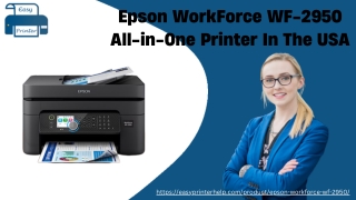 Epson WorkForce WF-2950 All-in-One Printer In The USA