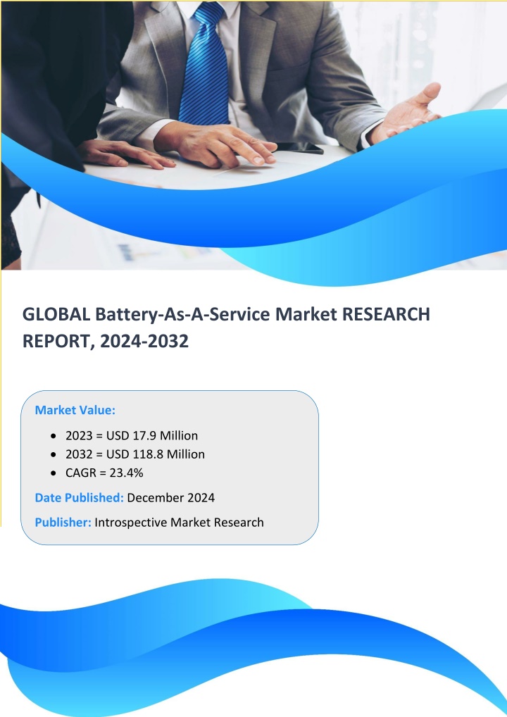 global battery as a service market research