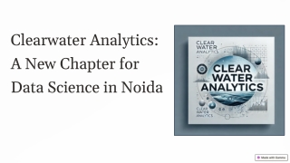 clearwater analytics a new chapter for data